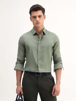 Rare Rabbit - Olive Men's Casual Shirt