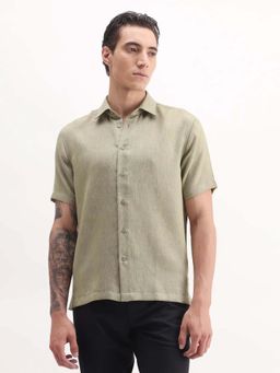 Rare Rabbit - Green Men's Casual Shirt