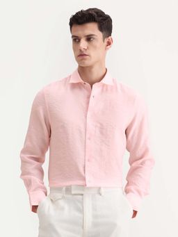 Rare Rabbit - Pink Men's Casual Shirt