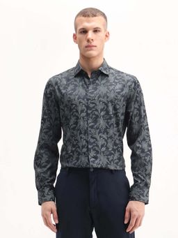 Rare Rabbit - Black Men's Casual Shirt