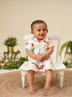 Greendigo - Cotton Printed for Baby Boys Shirt and Shorts (Set of 2)
