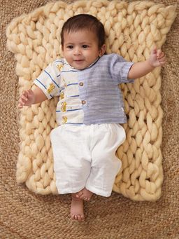 Greendigo - Cotton Printed Baby Boy Shirt