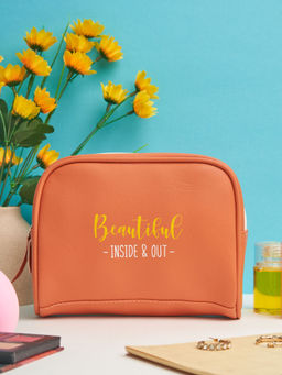 Doodle Collection - Wholesome Beauty Multifunctional Printed Cosmetic Pouch