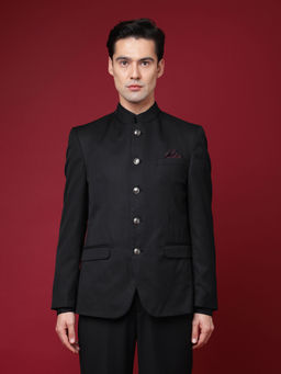 Rare Rabbit - Aero Black Bandhgala