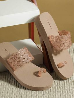 Metro - Women Peach Sandals
