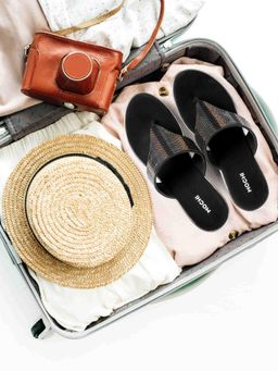 Mochi - Women Black Wedges Heels