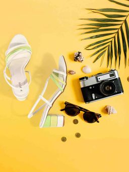 Mochi - Women White Heeled Sandals