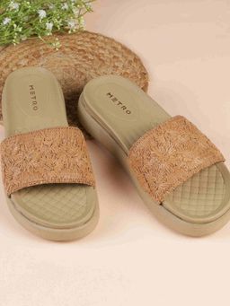 Metro - Women Tan Sandals