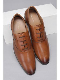 Van Heusen - Men Brown Lace Up Oxfords