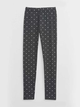 GAP - Girl's Heart Print Mid-Rise Leggings
