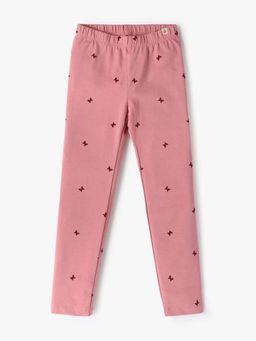 GAP - Girl's Butterfly Print Leggings with Elasticated Waist