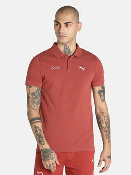 Puma - X One8 Heather Polo Men Red Polo