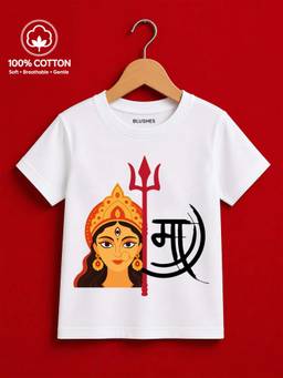 BLUSHES - Maa Graphic Print T-Shirt - White