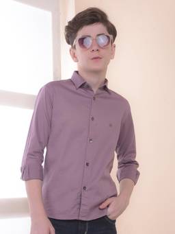 CRIMSOUNE CLUB - Boys Purple Shirt