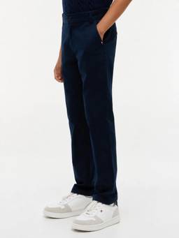 Tommy Hilfiger - Boys Regular Fit Solid Mid Rise Trouser