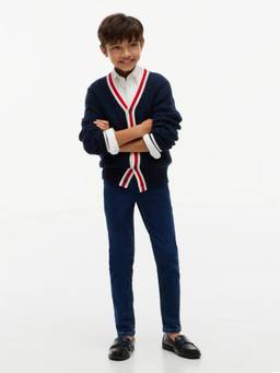 Tommy Hilfiger - Boys Rinse-Wash Slim Fit Mid Rise Jeans