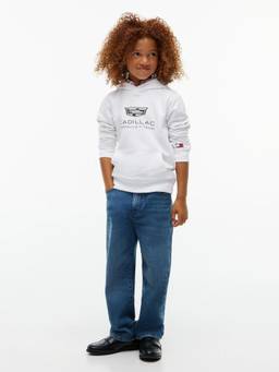 Tommy Hilfiger - Boys Printed Regular Fit Cotton Sweatshirt