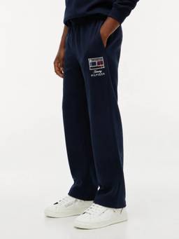 Tommy Hilfiger - Boys Regular Fit Logo Mid Rise Track Pant