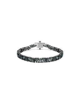 SWAROVSKI - Matrix Bracelet Triangle Cut In Black Ruthenium Plated M