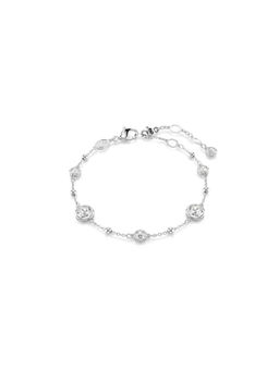 SWAROVSKI - Imber Bracelet Round Cut In White Rhodium Plated M