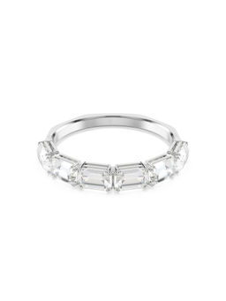 SWAROVSKI - Millenia Bangle Octagon Cut In White Rhodium Plated S