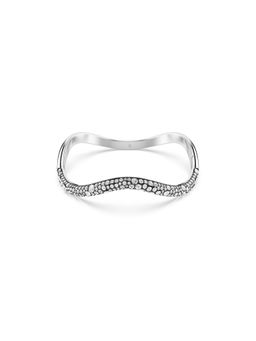 SWAROVSKI - Sublima Bangle Round Cut In White Rhodium Plated S