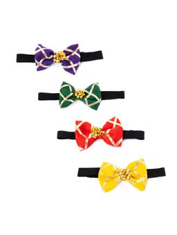 Choko - Kids Set of 4 Diwali Themed Ghungroo Stretch Hairband
