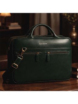 Gauge Machine - Olive Messenger Bag