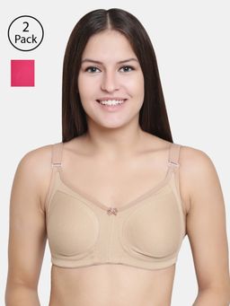 Floret - Wirefree Non-padded Seamless Bra - Multi-Color