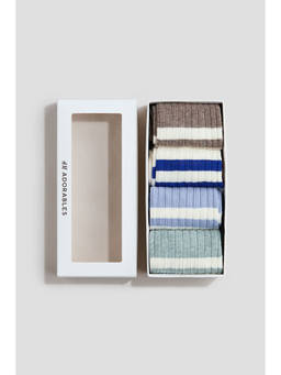 H&M - Kids Brown 4-Pack Socks
