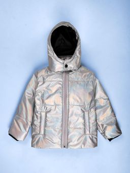 KiddoPanti - Multi-Color Solid Regular Jacket