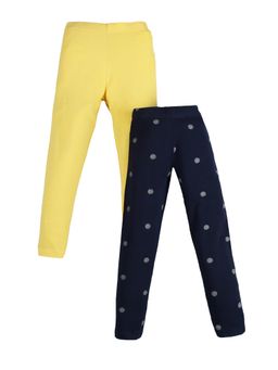 PLUM TREE - Multi-Color Printed Skinny Leggings