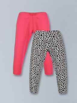 PLUM TREE - Multi-Color Printed Regular Leggings