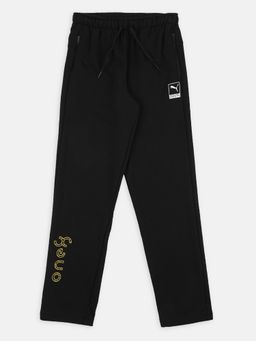 Puma - Vk Logo Boys Black Trackpants