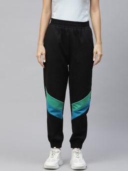 Laabha - Men Colour Blocked Mid Rise Regular Joggers