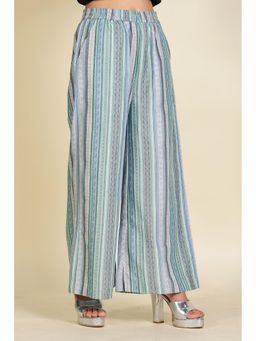 The Kaftan Company - Soft Chambray Elastic Waist Lounge Pants