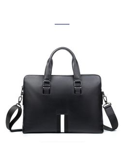 FAVORI - Black Conrad -Genuine Leather Laptop Bag