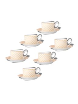 Noritake - Trocadero Gold Cup & Saucers (Pack of 12)