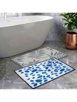 Athom Living - Multi-Color Easy Home Designer Soft Anti Slip Bath Mats (Pack Of 2) (M)