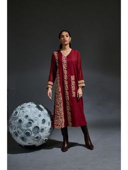 Banana Labs - Molten Maroon Dress
