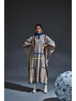 Banana Labs - Stormy Grey Kaftan With Dress (Set of 2)