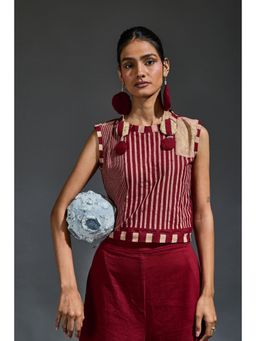 Banana Labs - Scarlet Maroon Top