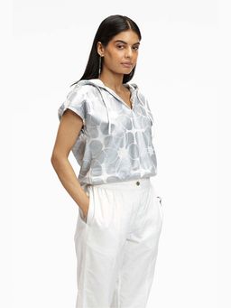 TERRA LUNA - Riobo Silver Khadi Sweatshirt