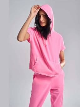 TERRA LUNA - Bodie White Khadi Solid Sweatshirt