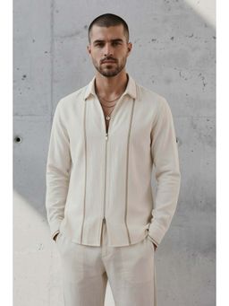 Bubber Couture - Siena White Aero Panel Shirt