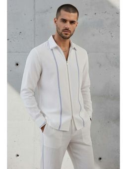 Bubber Couture - Aspen White Aero Panel Shirt