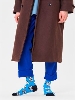 Happy Socks - Doggo Blue Unisex Socks