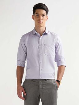 Arrow - Men's Liberty Classic Fit Auto Press Shirt-Purple