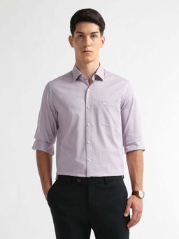 Arrow - Men's Manhattan Slim Fit Originals Shirt-Purple