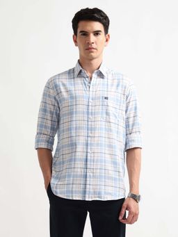 Arrow Sports - Men's Herringbone Originals Shirt-Blue
